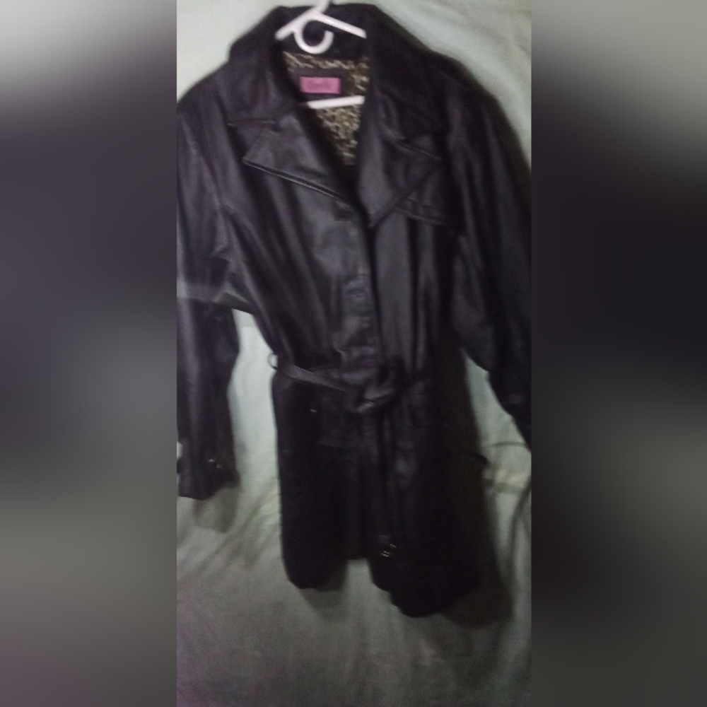 Women's leather jacket
